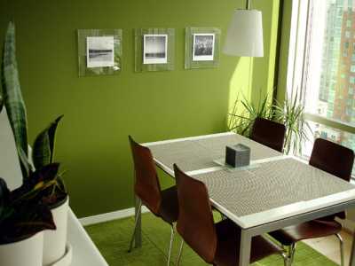 well appointed dining area