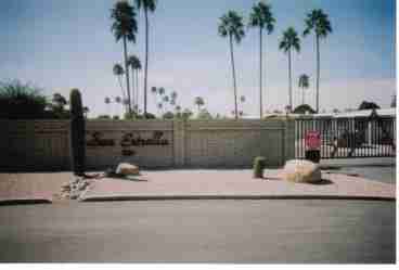 Entrance to Resort