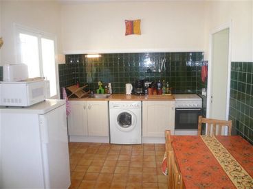 Kitchen with seating for 4