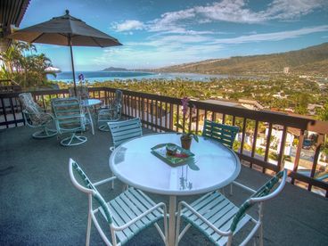 Outdoor Dining w/ocean view