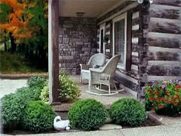 Front Porch of Uncle Pete\'s Cabin