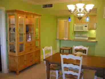 Kitchen and Dining Room of Villa.