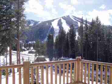 View from Upper Deck - Home over looks the Winter Park and Mary Jane ski mountains.