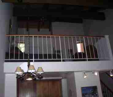 Loft picture taken from balcony.