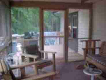 Screened porch