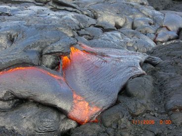 Lava at the Volcano