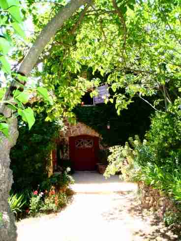 Leafy walk to Tower House