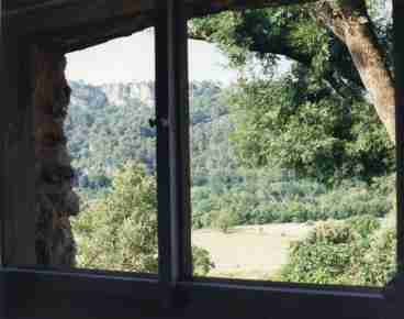 View from one of the windows in Bedroom1