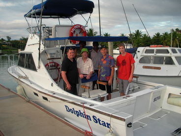 big game fishing from the island marina