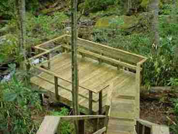 200+ SQUARE FOOT CREEKSIDE DECK