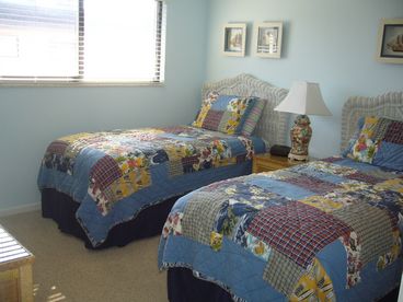 2nd bedroom.  Beds can be pushed together to make a king.