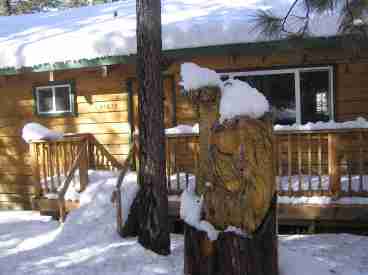 This is Bear.  He\'ll greet you as you arrive!