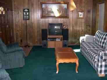 Relax in the Great room to read, play games or watch TV/VCR/DVD.