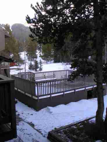 Relax under the stars in the outdoor Hot Tub after a long day of skiing!