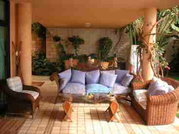 The patio