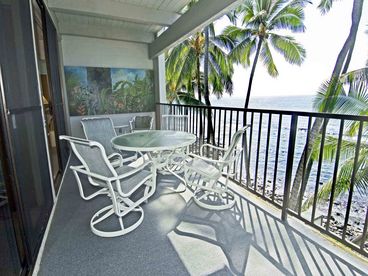 OCEANFRONT Condo~Watch Dolphins from Lg Private Lanai ~Pool~WiFi~Air~BBQ~TV DVD