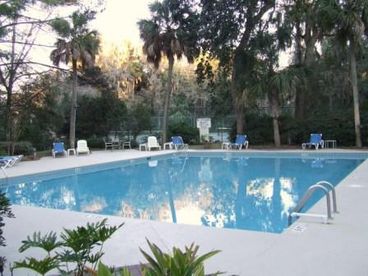 One of the two beautiful pools in Brigantine Quarters.