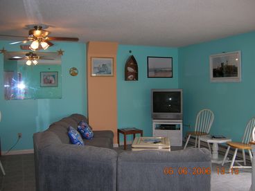 Spacious living area