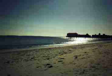 Sunset over Pier