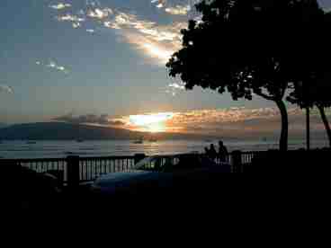 Sunset in Old Lahaina