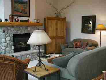 There is plenty of room for your group to relax together.