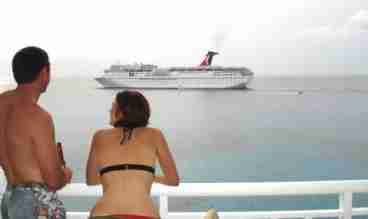 View off 45 ft. private terrace
