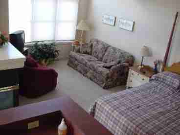 Main Level with Queen & sleeper sofa