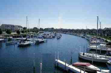 Balcony view of harbor