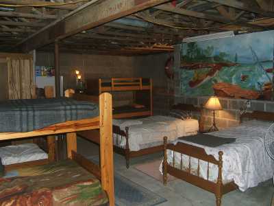 Lower level bunk room