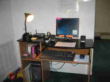 Computer and DSL High Speed Internet