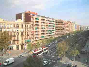 Outside. Gran Via Avenue
