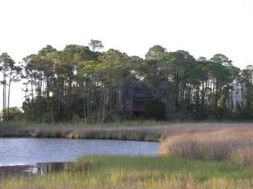 view of house from the bay