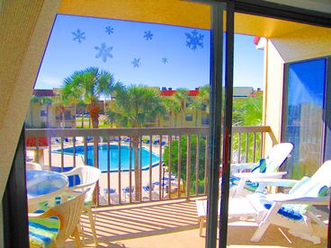 Sunshine Galore from Pool View Condo