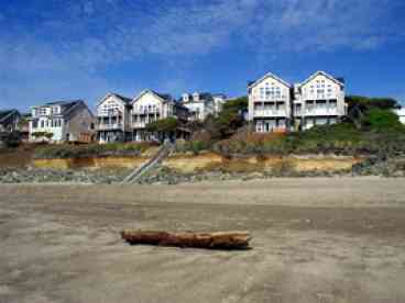 Water's Edge is the 4th ocean front house from the right.