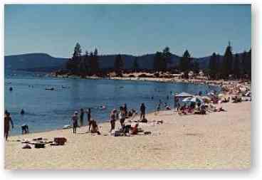 the most beautiful beaches in all of Lake Tahoe are just 5-10 minutes away including boat launching facilities.