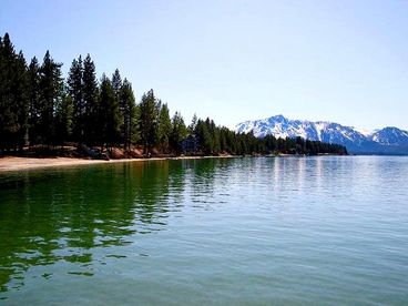 View of Lake Tallac from backside of home !!