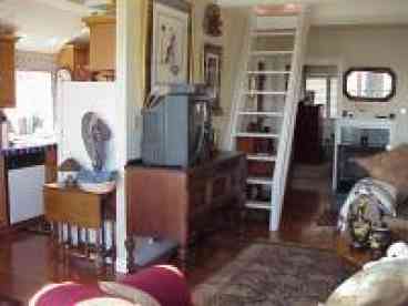 Living room and kitchen