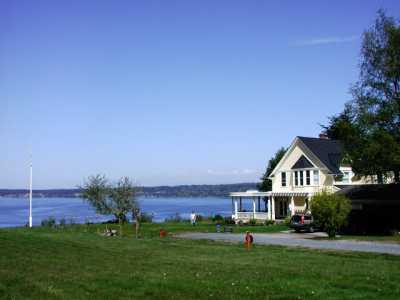 Overlooking Saratoga Passage