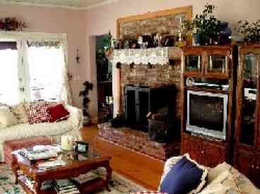 The living room