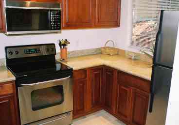 New gourmet kitchen