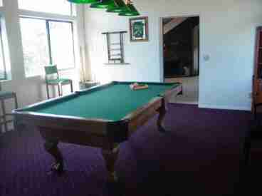 Adult Game Room - pool table