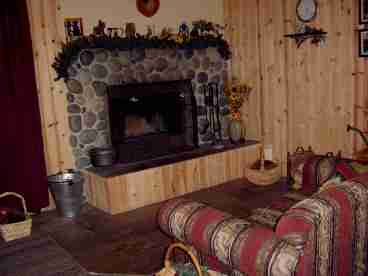 Fireplace in Living Room