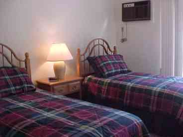 Two Twin Beds in Second Bedroom