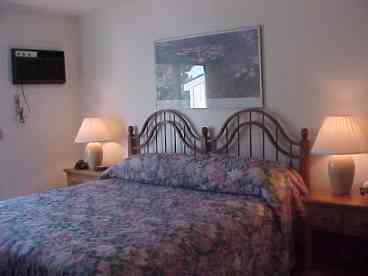 King Bed in Master Bedroom