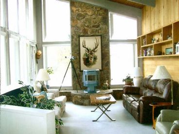 Spacious Living Room with a view