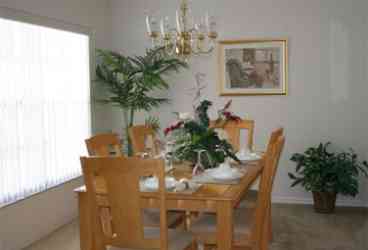 Elegant dining area 