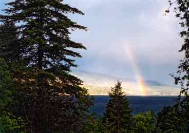 Rainbow view