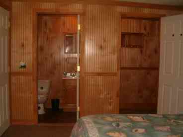Master bedroom & 1/2 bath - 2 bedroom