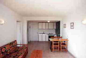 Apartment lounge area
