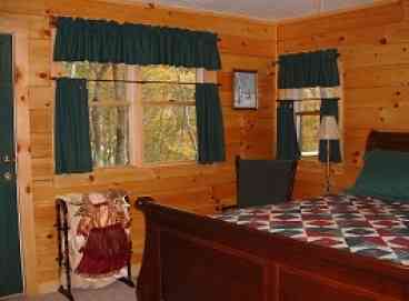 Master bedroom with king